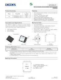 DMT6005LPS-13 Datasheet Cover