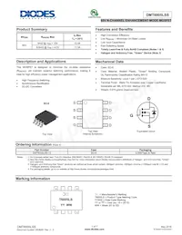 DMT6005LSS-13 Datasheet Cover
