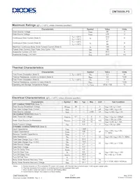 DMT6009LPS-13 Datasheet Pagina 2