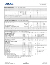 DMT6009LSS-13 Datasheet Page 2