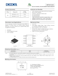 DMT6010LSS-13 Datasheet Cover