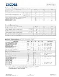 DMT6010LSS-13 Datenblatt Seite 2