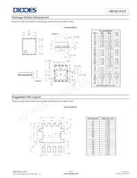 DMT8012LPS-13 Datasheet Pagina 6