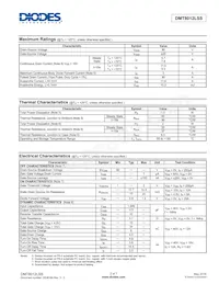 DMT8012LSS-13 Datasheet Pagina 2