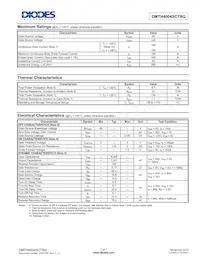 DMTH4004SCTBQ-13 Datasheet Page 2