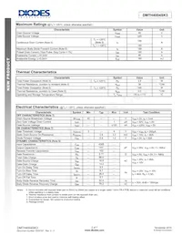 DMTH4004SK3-13 Datasheet Page 2