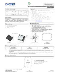 DMTH4004SPS-13 Datasheet Cover