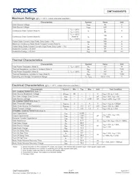 DMTH4004SPS-13 Datasheet Page 2