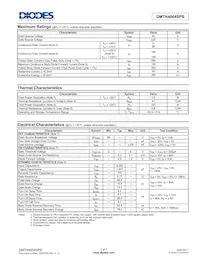 DMTH4004SPS-13 Datenblatt Seite 2