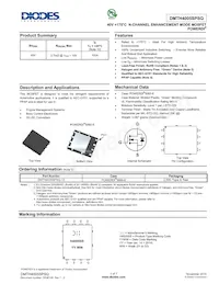 DMTH4005SPSQ-13 Datasheet Copertura