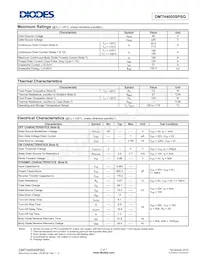 DMTH4005SPSQ-13 Datasheet Page 2