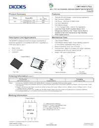 DMTH4007LPSQ-13 Datasheet Cover