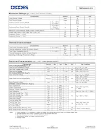 DMTH6005LPS-13數據表 頁面 2