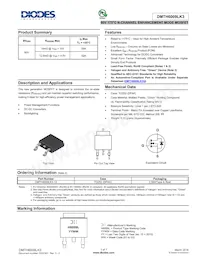 DMTH6009LK3-13 Datasheet Cover