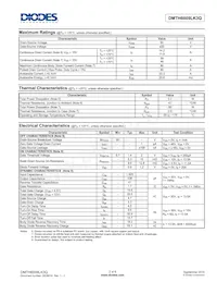 DMTH6009LK3Q-13 Datasheet Page 2