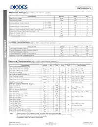 DMTH6010LK3-13 Datasheet Page 2