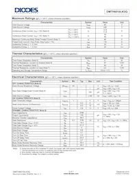 DMTH6010LK3Q-13數據表 頁面 2