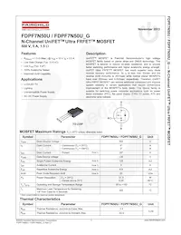 FDPF7N50U-G Datasheet Copertura