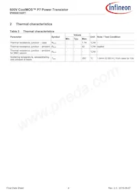 IPW60R180P7XKSA1 Datasheet Page 4