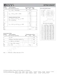IXFN210N20P Datasheet Page 2