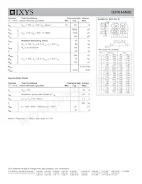 IXFN44N80 Datasheet Page 2