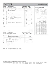 IXFN56N90P Datasheet Page 2
