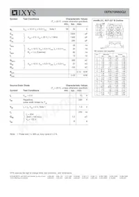 IXFN70N60Q2 Datasheet Page 2