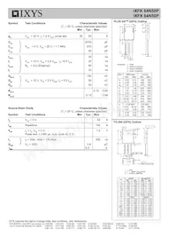 IXFX64N50P Datasheet Page 2