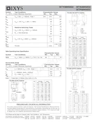 IXTA08N50D2 Datenblatt Seite 2