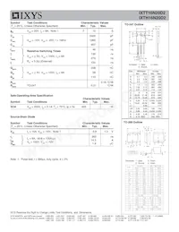 IXTH16N20D2 Datenblatt Seite 2