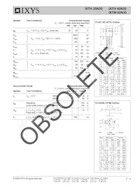 IXTM40N30 Datasheet Page 2