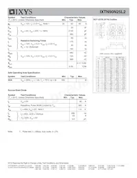IXTN90N25L2 Datasheet Page 2