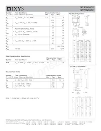 IXTP3N50D2 Datasheet Page 2