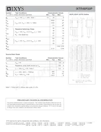 IXTR48P20P Datasheet Pagina 2