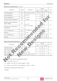 R6008FNJTL Datasheet Page 3