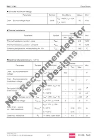 R6012FNX Datasheet Page 2