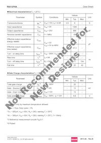 R6012FNX Datasheet Page 3