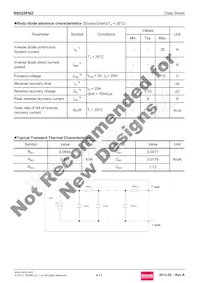 R6025FNZC8 Datasheet Page 4