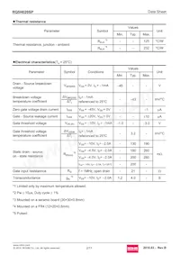 RQ5H020SPTL Datasheet Page 2