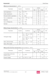 RQ5H020SPTL Datasheet Page 3