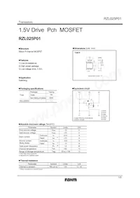 RZL025P01TR數據表 封面