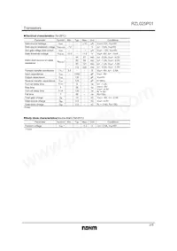 RZL025P01TR Datasheet Pagina 2