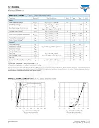 SI1400DL-T1-GE3 Datasheet Page 2