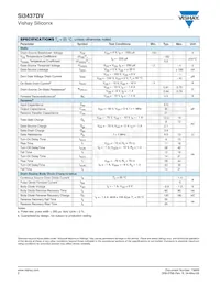 SI3437DV-T1-GE3 Datasheet Page 2