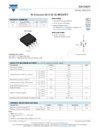 SI4134DY-T1-GE3 Datasheet Cover