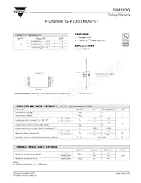 SI6423DQ-T1-GE3 Datasheet Cover