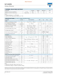 SI7129DN-T1-GE3 Datasheet Pagina 2