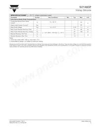 SI7148DP-T1-GE3 Datasheet Page 3