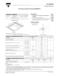 SI7308DN-T1-GE3 Datasheet Cover