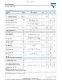 SI7454DDP-T1-GE3 Datasheet Page 2